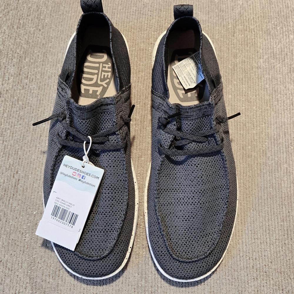 Hey Dude Men's Shoes - Dark Grey